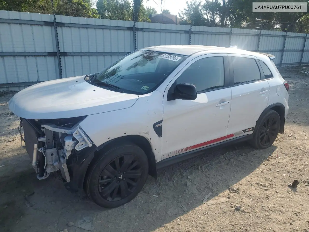 2023 Mitsubishi Outlander Sport S/Se VIN: JA4ARUAU7PU007611 Lot: 62538485