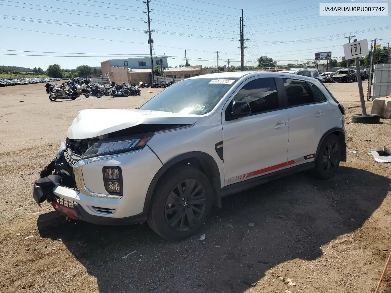 2023 Mitsubishi Outlander Sport S/Se VIN: JA4ARUAU0PU007742 Lot: 63422715