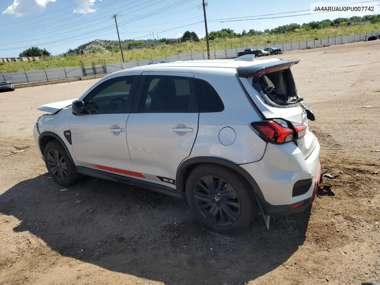 2023 Mitsubishi Outlander Sport S/Se VIN: JA4ARUAU0PU007742 Lot: 63422715