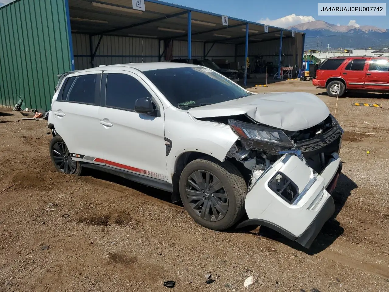 2023 Mitsubishi Outlander Sport S/Se VIN: JA4ARUAU0PU007742 Lot: 63422715