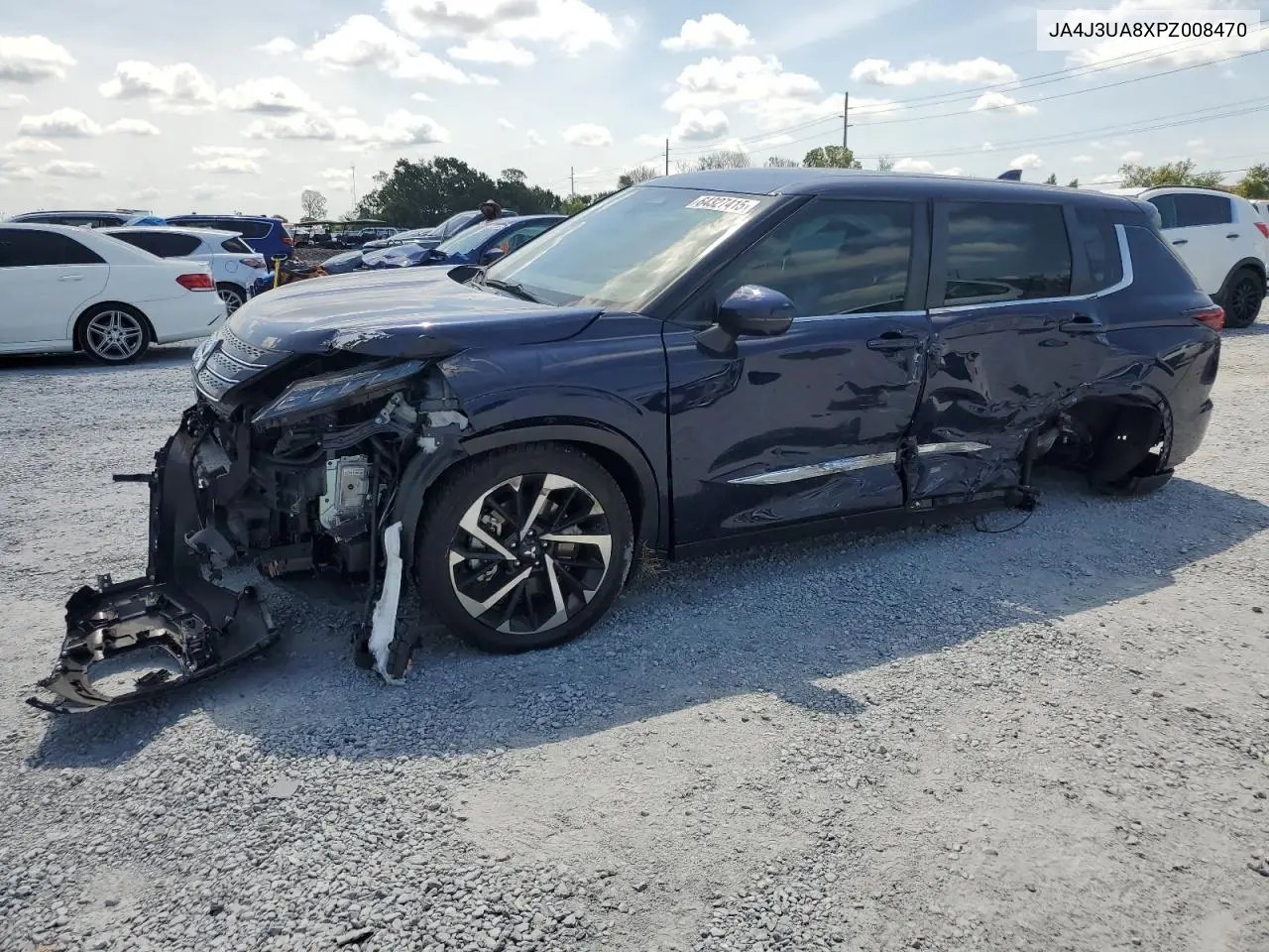 2023 Mitsubishi Outlander Se VIN: JA4J3UA8XPZ008470 Lot: 64327415