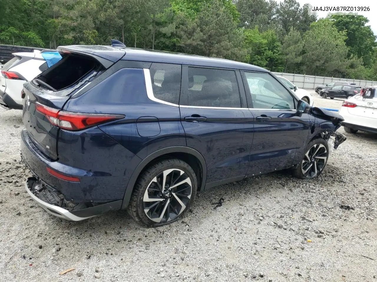 2024 Mitsubishi Outlander Se VIN: JA4J3VA87RZ013926 Lot: 54524185