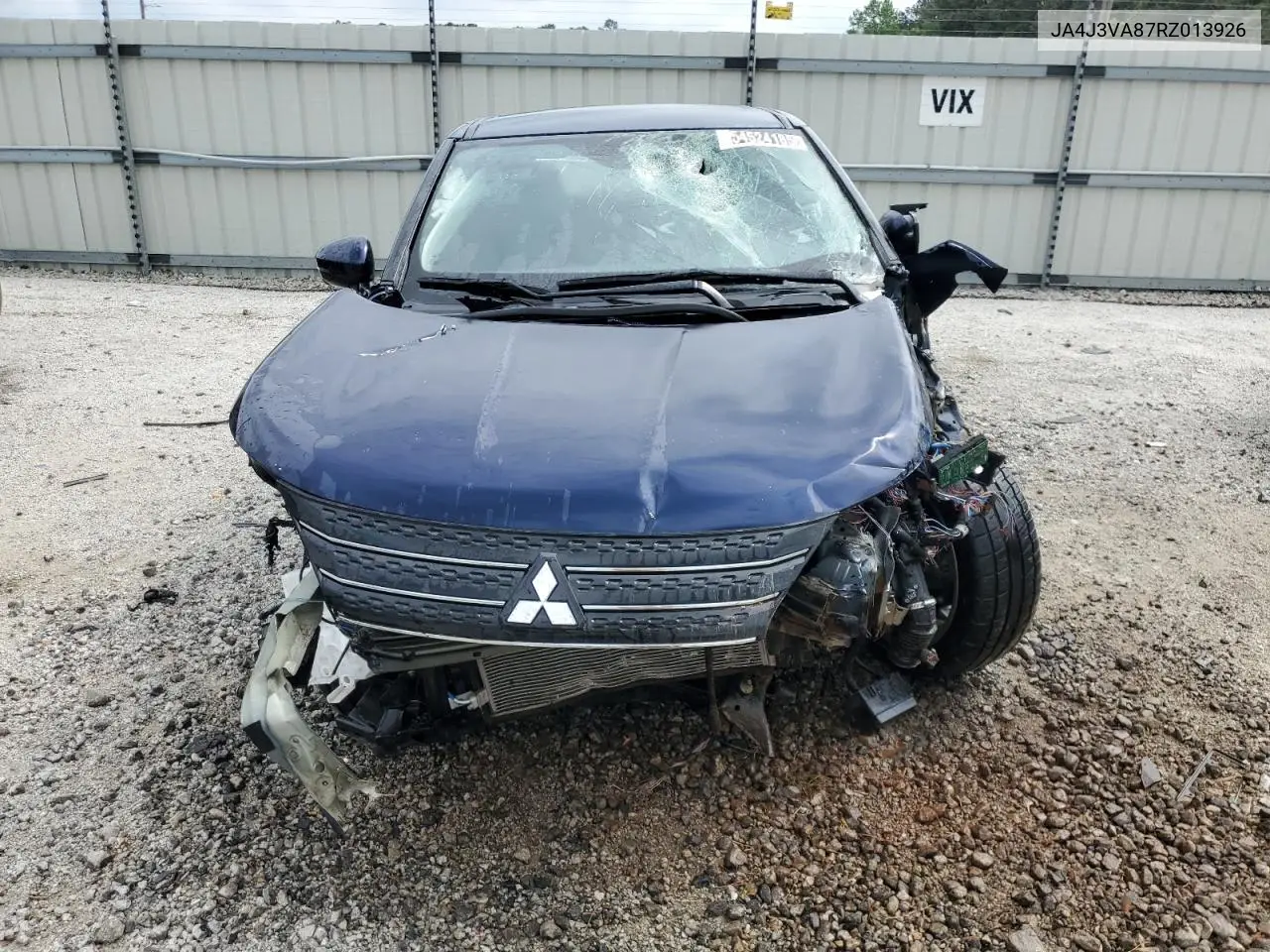 2024 Mitsubishi Outlander Se VIN: JA4J3VA87RZ013926 Lot: 54524185