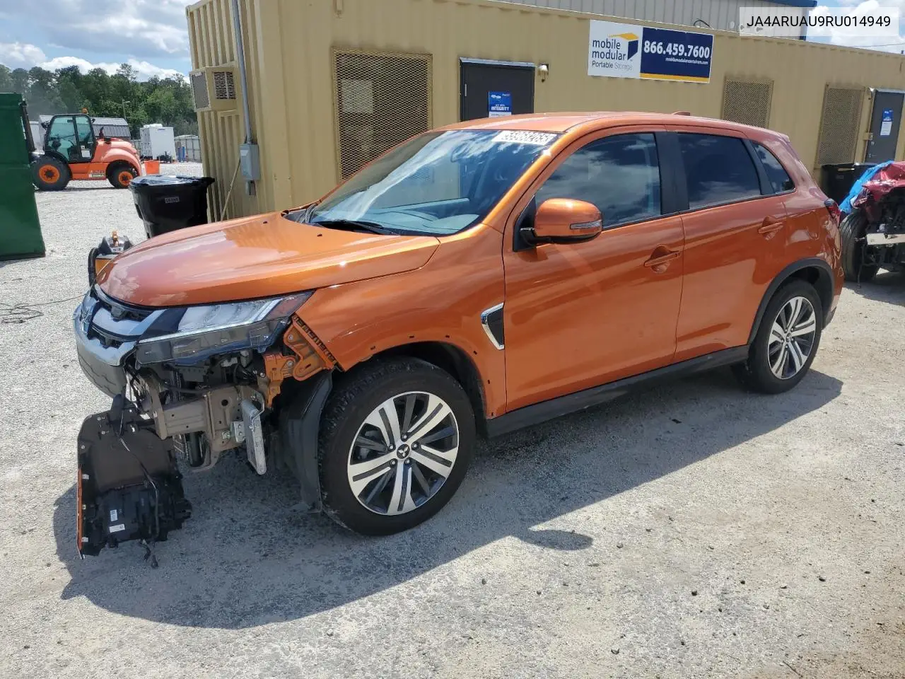 2024 Mitsubishi Outlander Sport S/Se VIN: JA4ARUAU9RU014949 Lot: 55968265