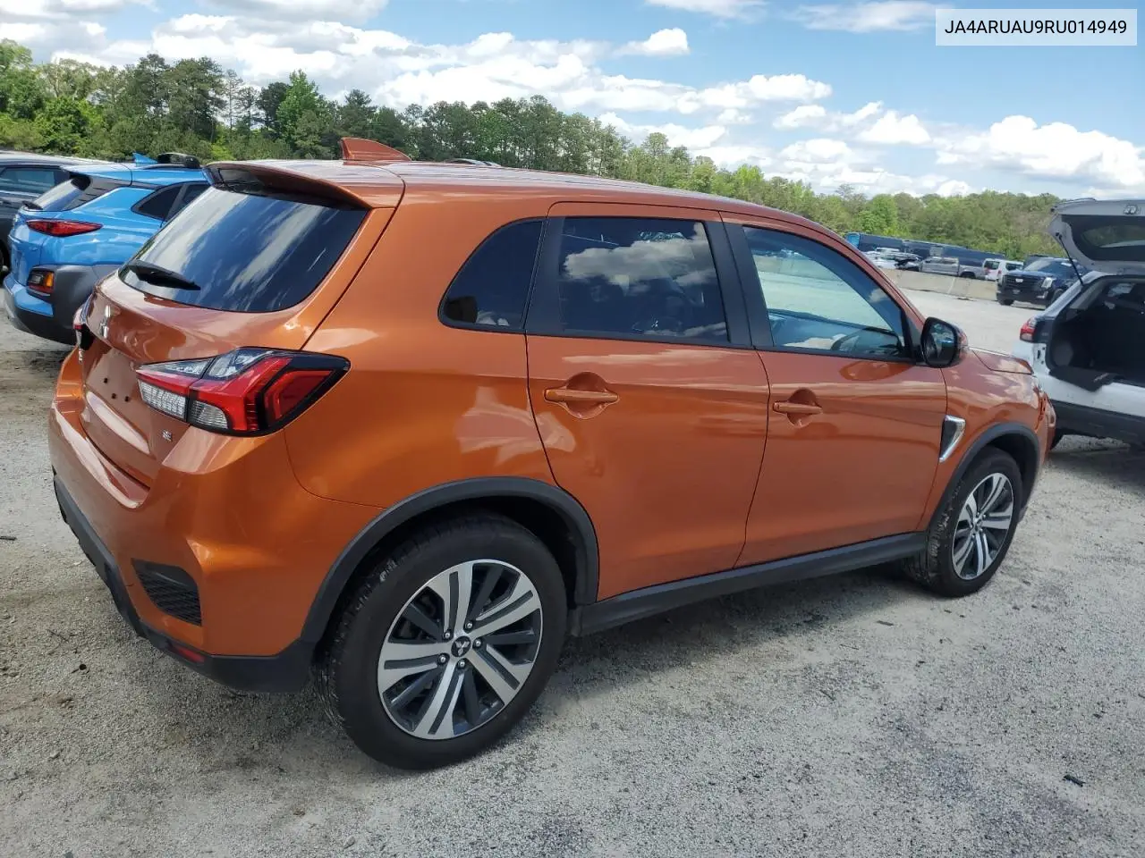 2024 Mitsubishi Outlander Sport S/Se VIN: JA4ARUAU9RU014949 Lot: 55968265