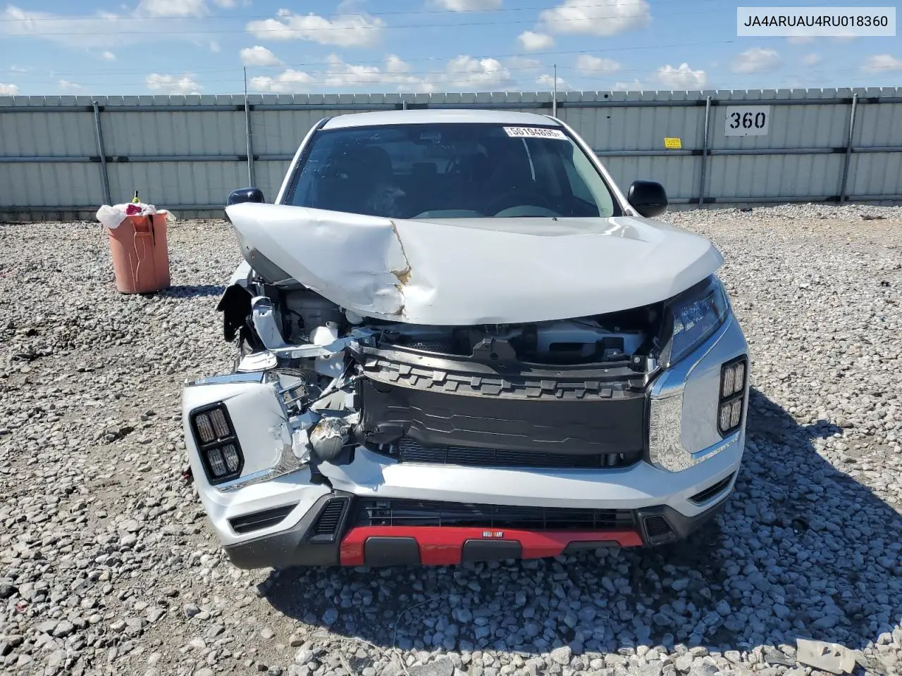 2024 Mitsubishi Outlander Sport S/Se VIN: JA4ARUAU4RU018360 Lot: 56194895