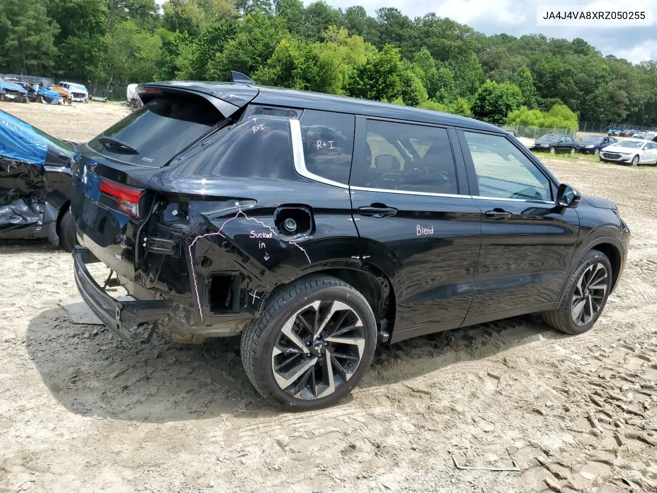 2024 Mitsubishi Outlander Se VIN: JA4J4VA8XRZ050255 Lot: 63855325