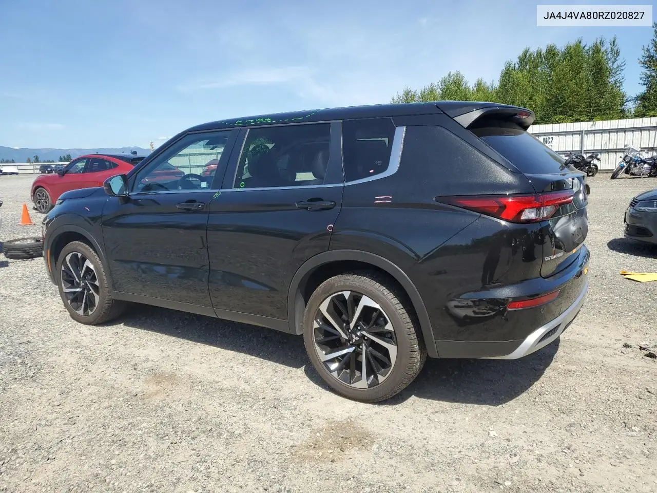 2024 Mitsubishi Outlander Se VIN: JA4J4VA80RZ020827 Lot: 64137755