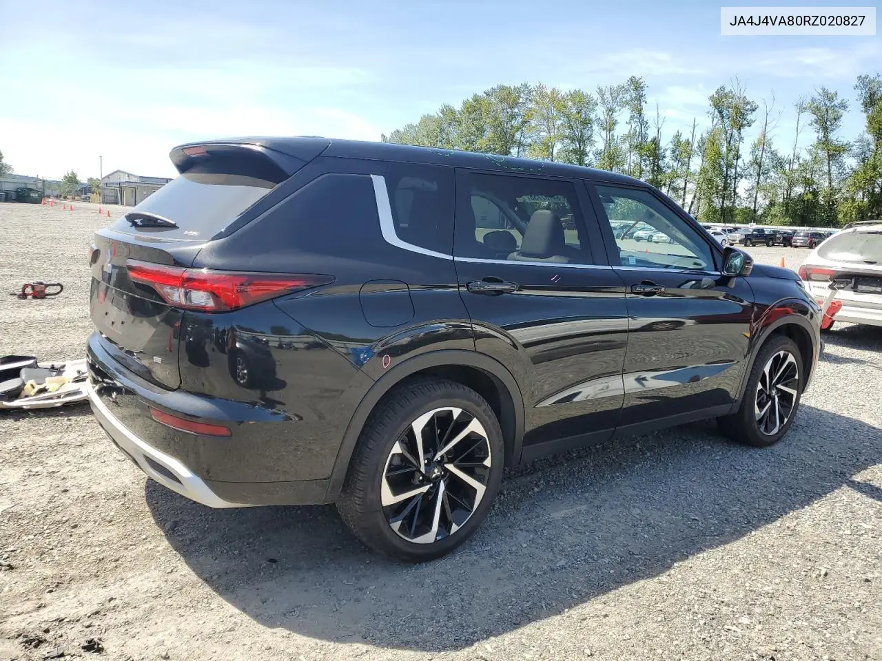 2024 Mitsubishi Outlander Se VIN: JA4J4VA80RZ020827 Lot: 64137755