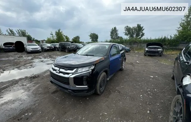 2021 Mitsubishi Rvr Es VIN: JA4AJUAU6MU602307 Lot: 65747504