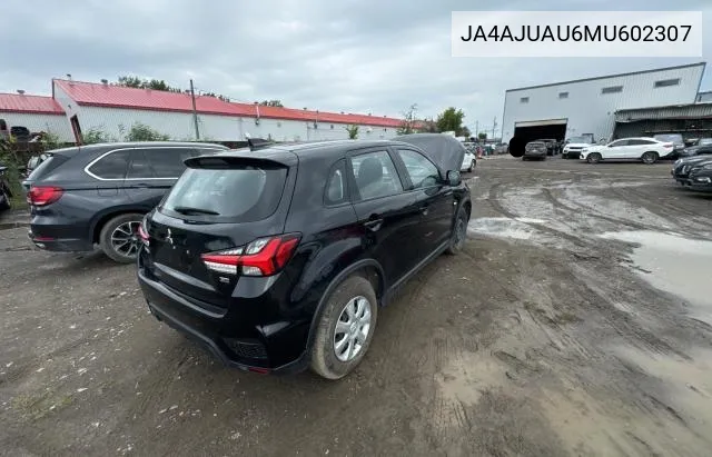 2021 Mitsubishi Rvr Es VIN: JA4AJUAU6MU602307 Lot: 65747504