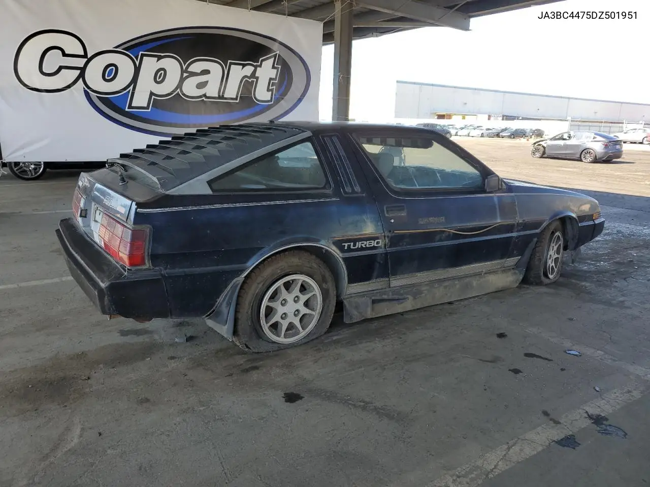 1983 Mitsubishi Starion VIN: JA3BC4475DZ501951 Lot: 56437555