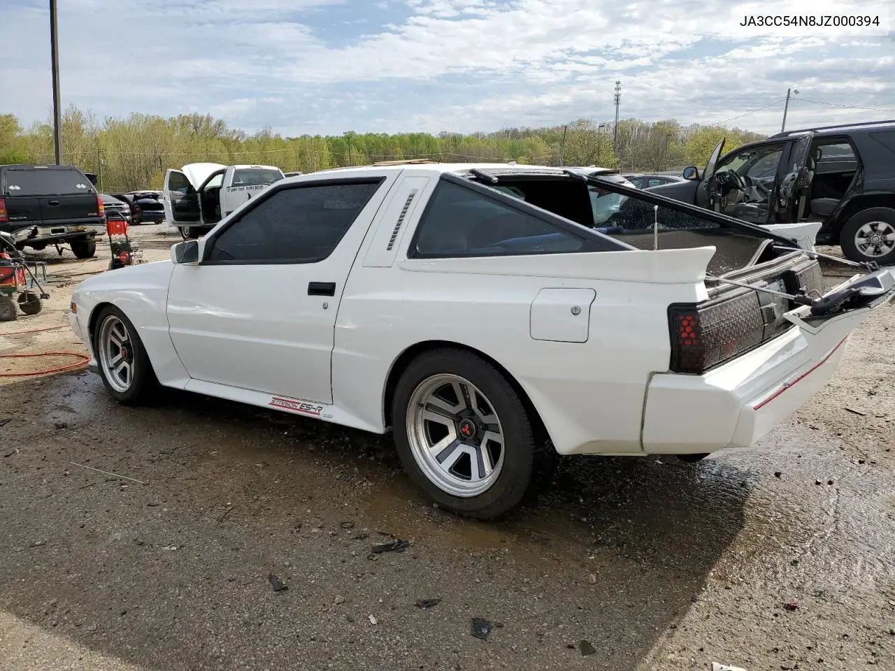 1988 Mitsubishi Starion VIN: JA3CC54N8JZ000394 Lot: 52602265