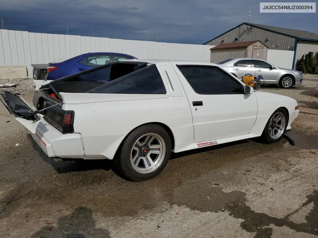 1988 Mitsubishi Starion VIN: JA3CC54N8JZ000394 Lot: 52602265