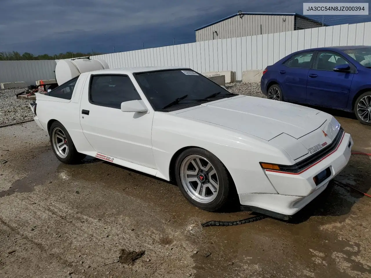 1988 Mitsubishi Starion VIN: JA3CC54N8JZ000394 Lot: 52602265
