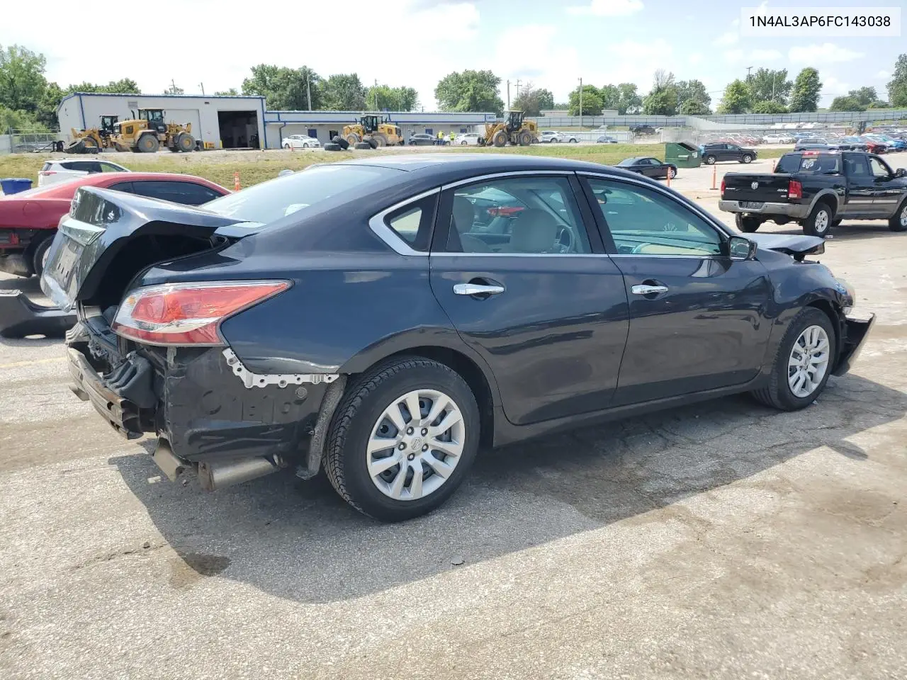 2021 Nissan Altima 2.5 VIN: 1N4AL3AP6FC143038 Lot: 62006015