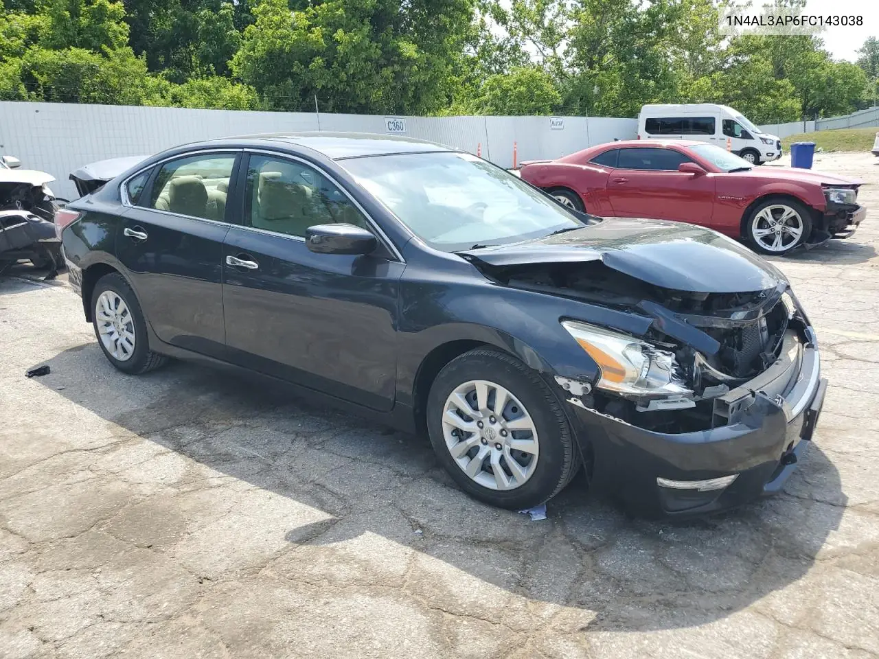 2021 Nissan Altima 2.5 VIN: 1N4AL3AP6FC143038 Lot: 62006015