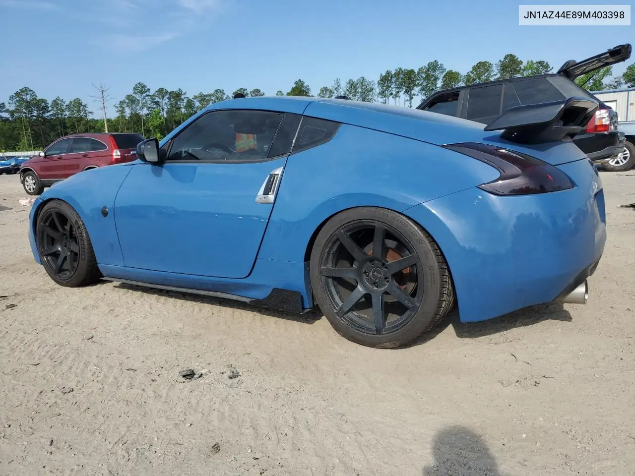 2009 Nissan 370Z VIN: JN1AZ44E89M403398 Lot: 55336205
