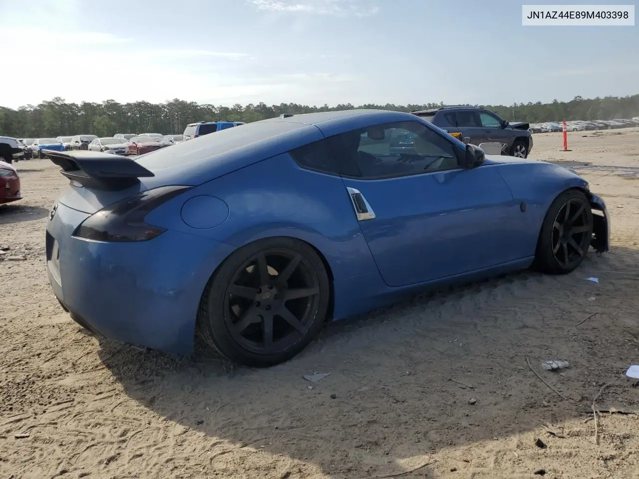 2009 Nissan 370Z VIN: JN1AZ44E89M403398 Lot: 55336205