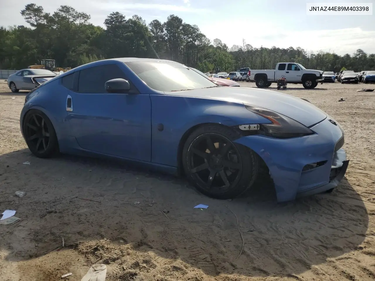 2009 Nissan 370Z VIN: JN1AZ44E89M403398 Lot: 55336205
