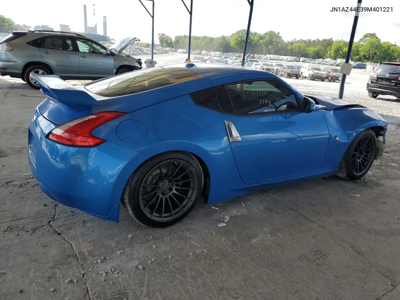 2009 Nissan 370Z VIN: JN1AZ44E39M401221 Lot: 56392865