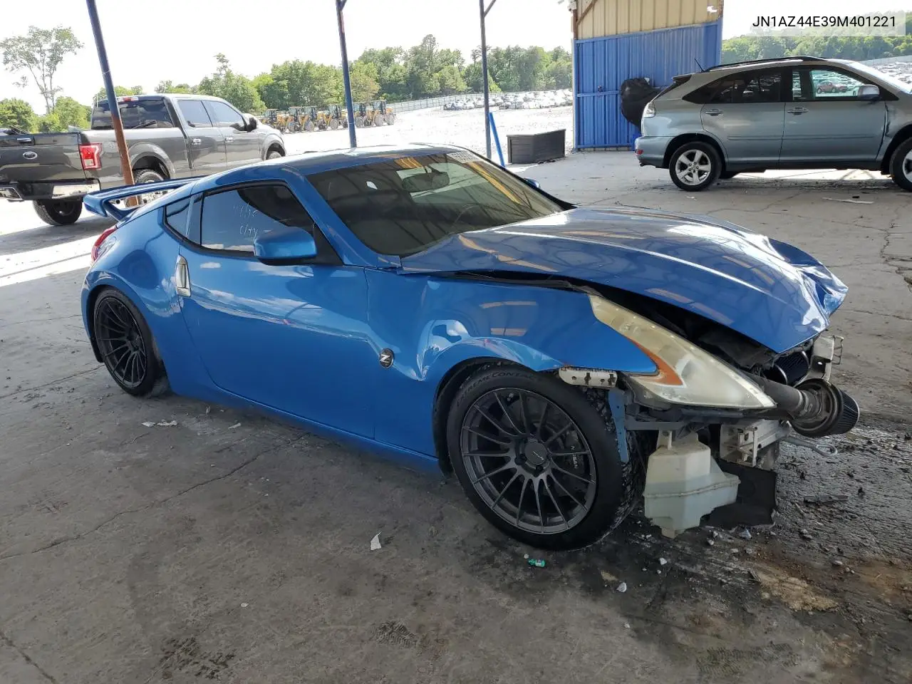2009 Nissan 370Z VIN: JN1AZ44E39M401221 Lot: 56392865