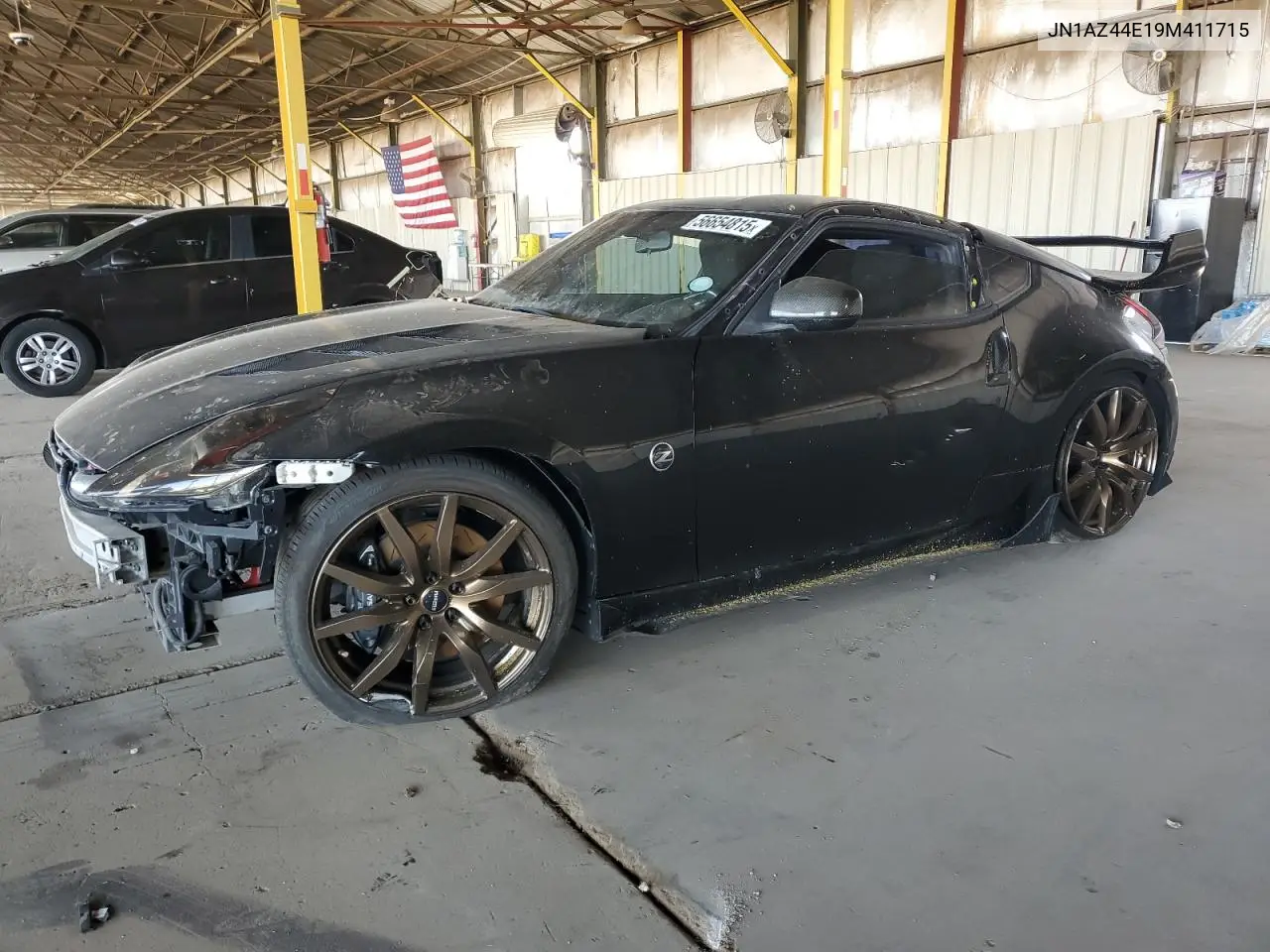 2009 Nissan 370Z VIN: JN1AZ44E19M411715 Lot: 56654815