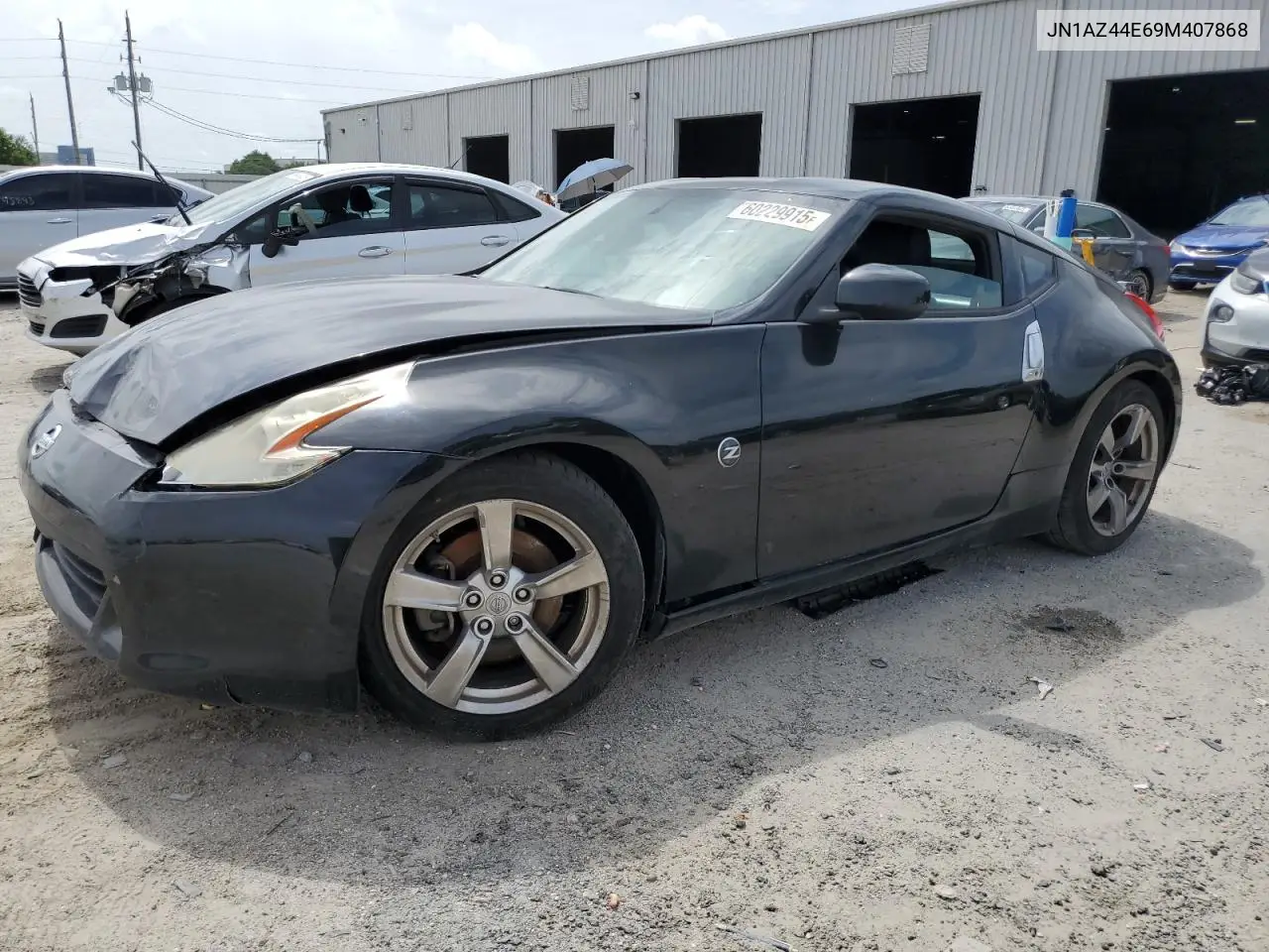 2009 Nissan 370Z VIN: JN1AZ44E69M407868 Lot: 60229915