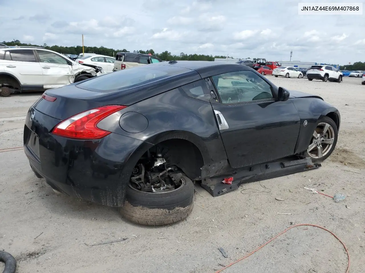 2009 Nissan 370Z VIN: JN1AZ44E69M407868 Lot: 60229915