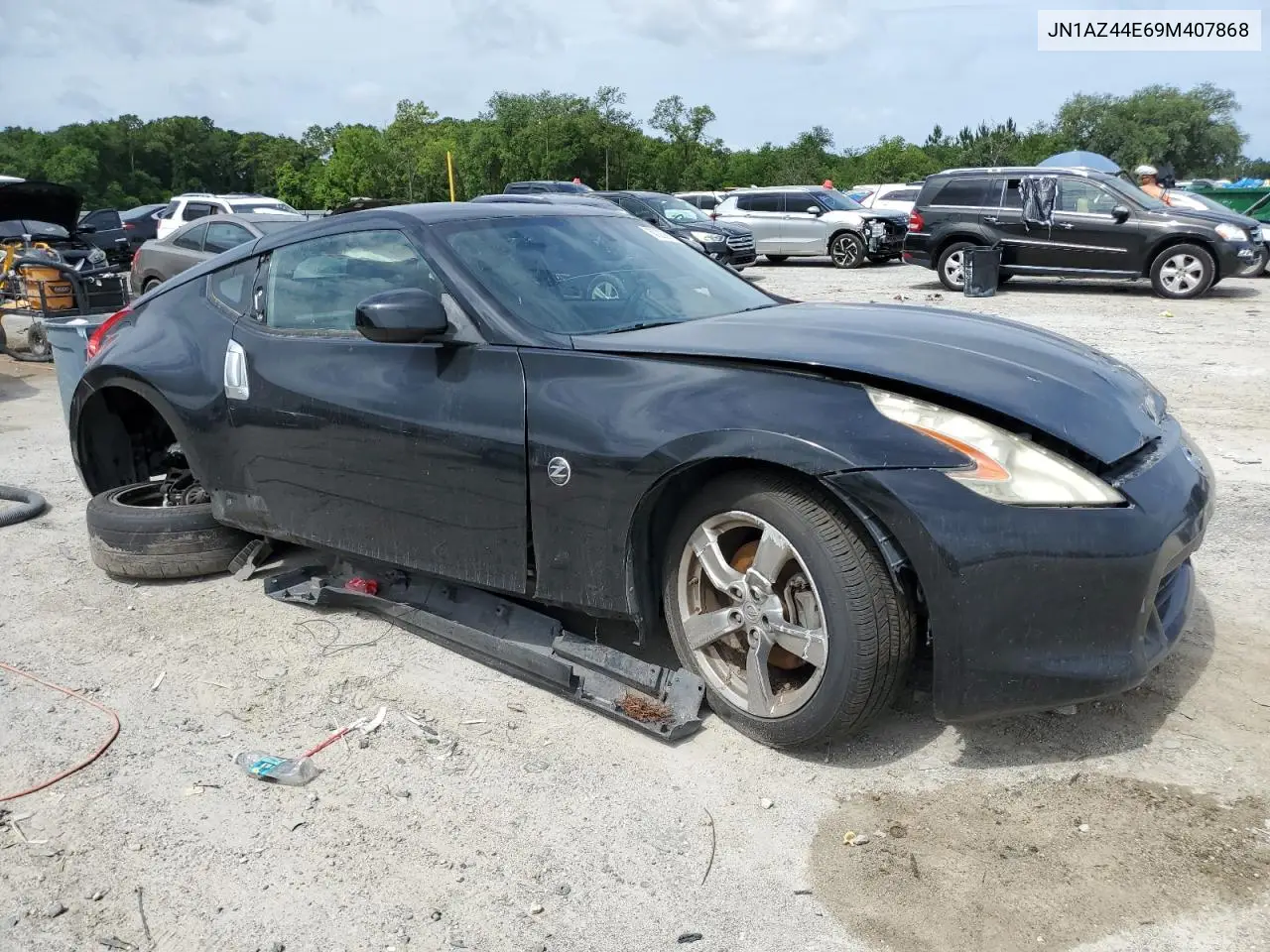 2009 Nissan 370Z VIN: JN1AZ44E69M407868 Lot: 60229915