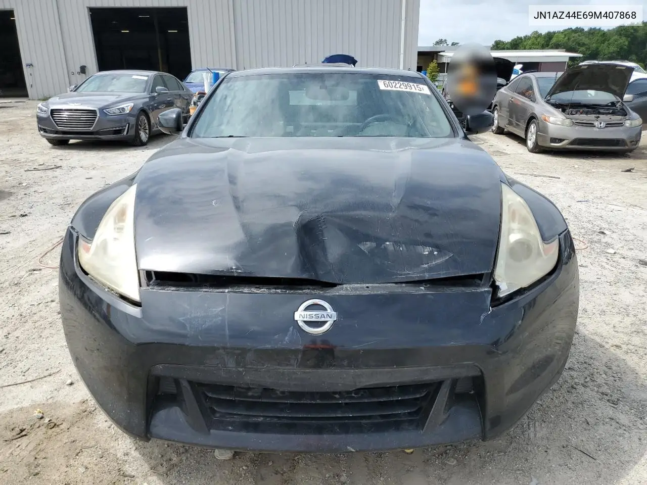2009 Nissan 370Z VIN: JN1AZ44E69M407868 Lot: 60229915