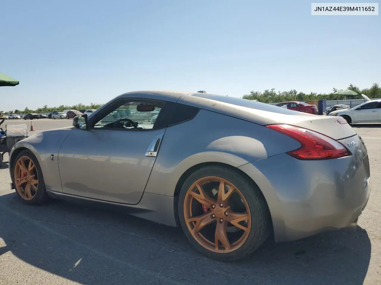 2009 Nissan 370Z VIN: JN1AZ44E39M411652 Lot: 62711165