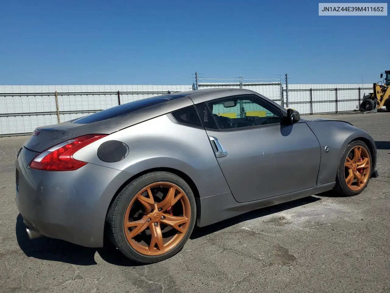 2009 Nissan 370Z VIN: JN1AZ44E39M411652 Lot: 62711165