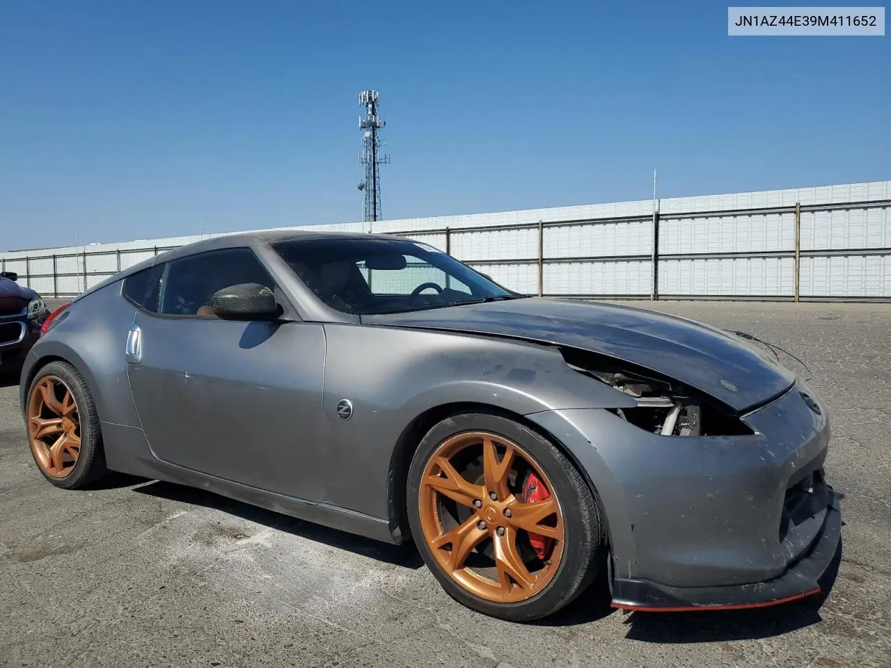 2009 Nissan 370Z VIN: JN1AZ44E39M411652 Lot: 62711165