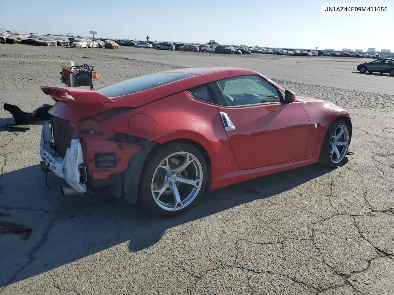 2009 Nissan 370Z VIN: JN1AZ44E09M411656 Lot: 63411405