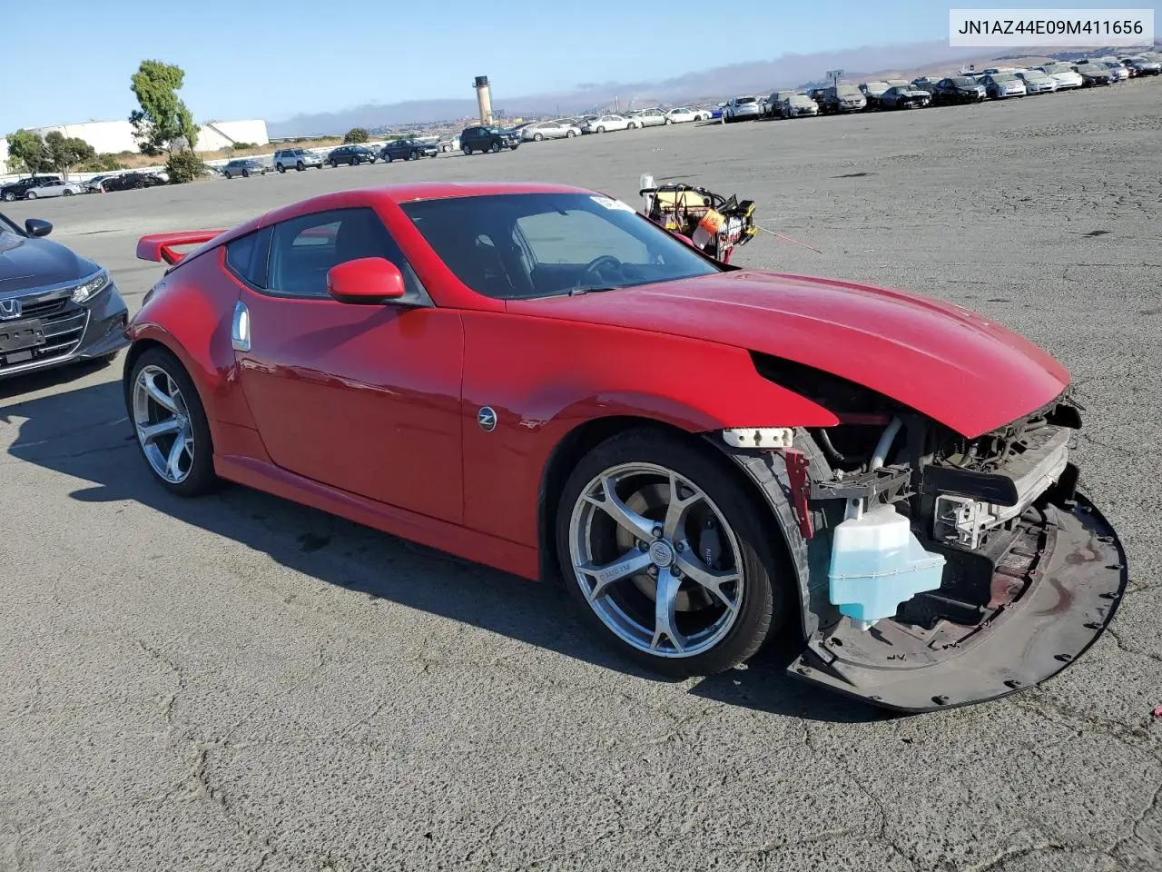 2009 Nissan 370Z VIN: JN1AZ44E09M411656 Lot: 63411405