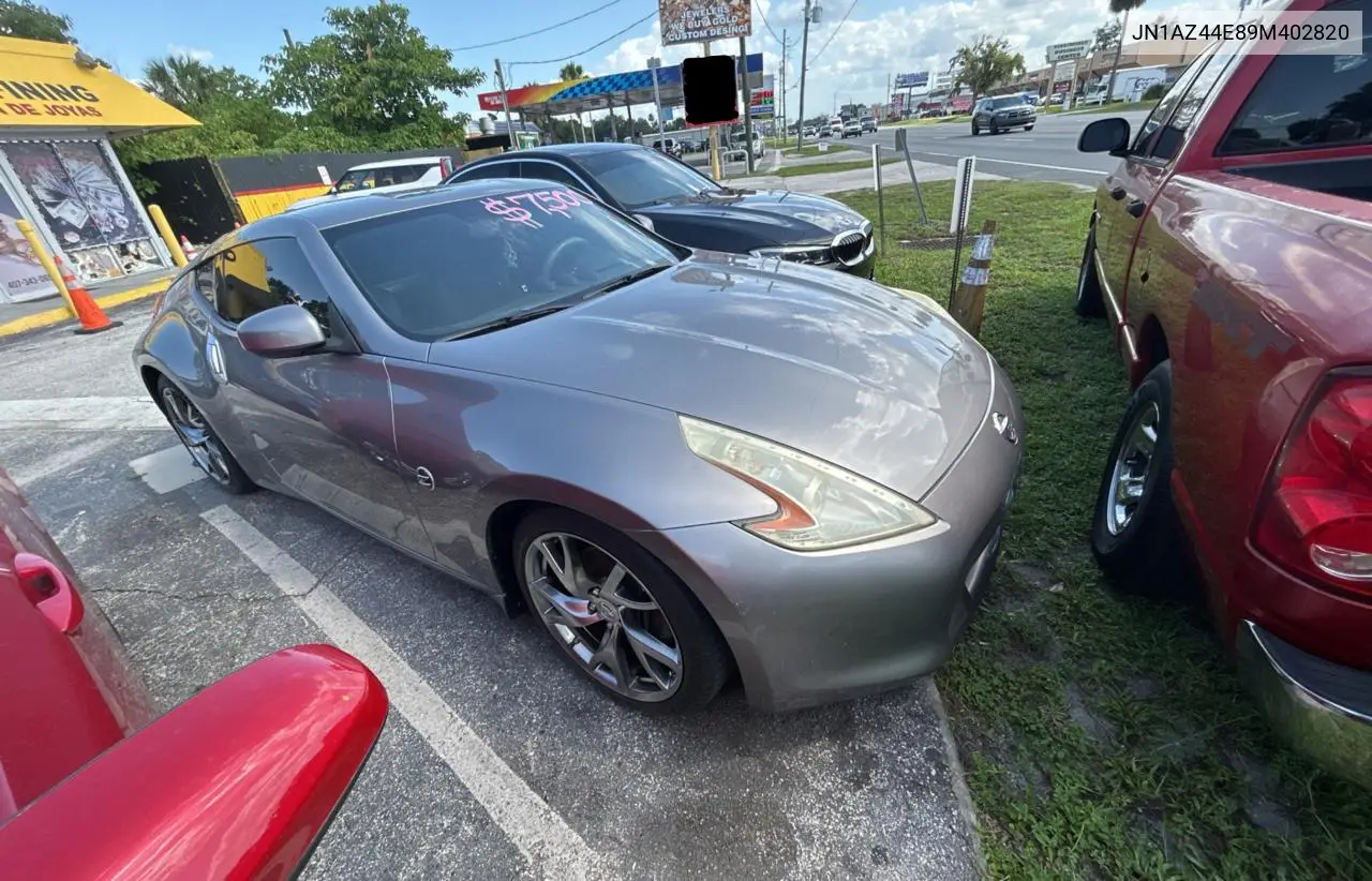 2009 Nissan 370Z VIN: JN1AZ44E89M402820 Lot: 63518065