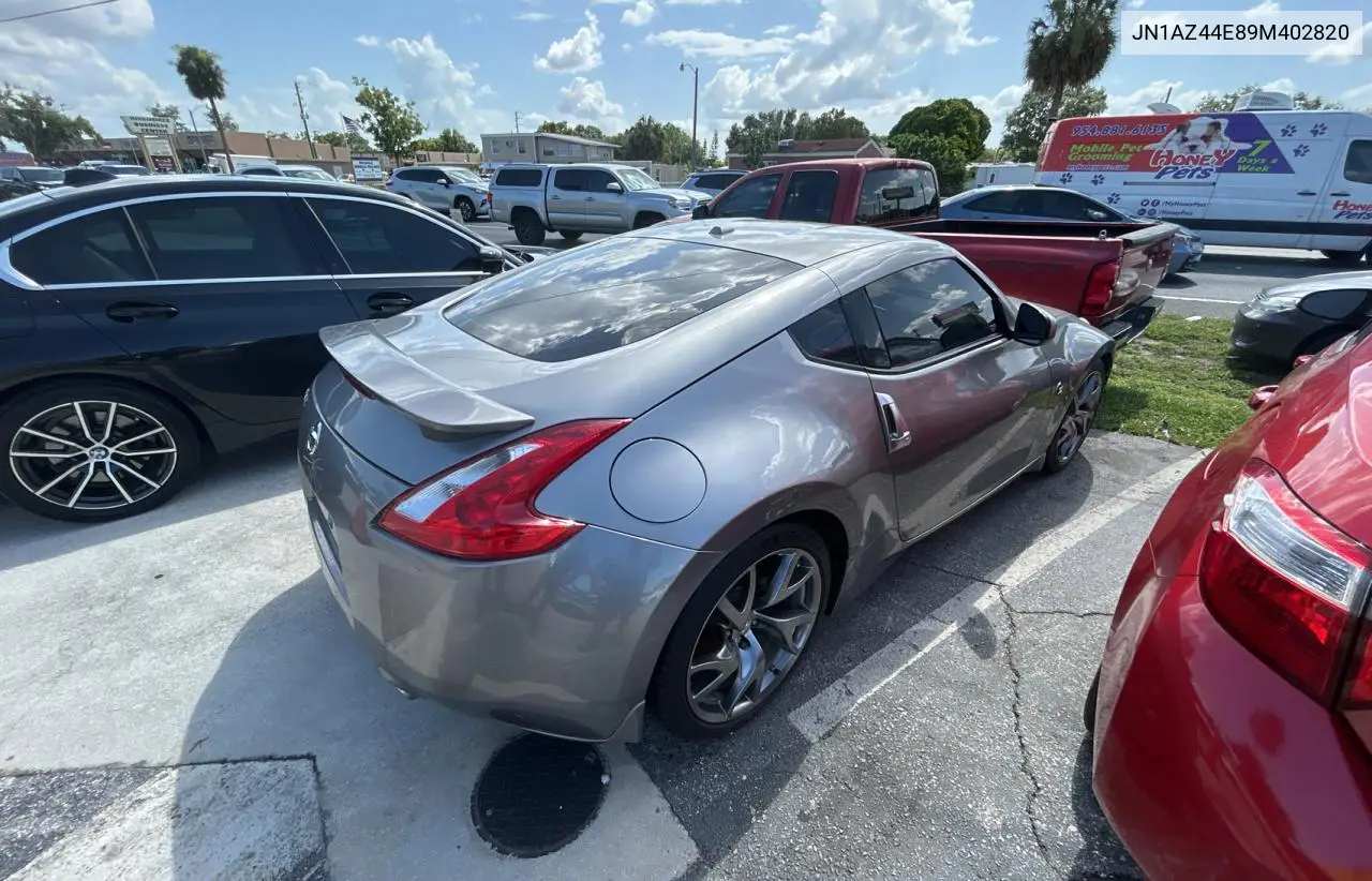 2009 Nissan 370Z VIN: JN1AZ44E89M402820 Lot: 63518065