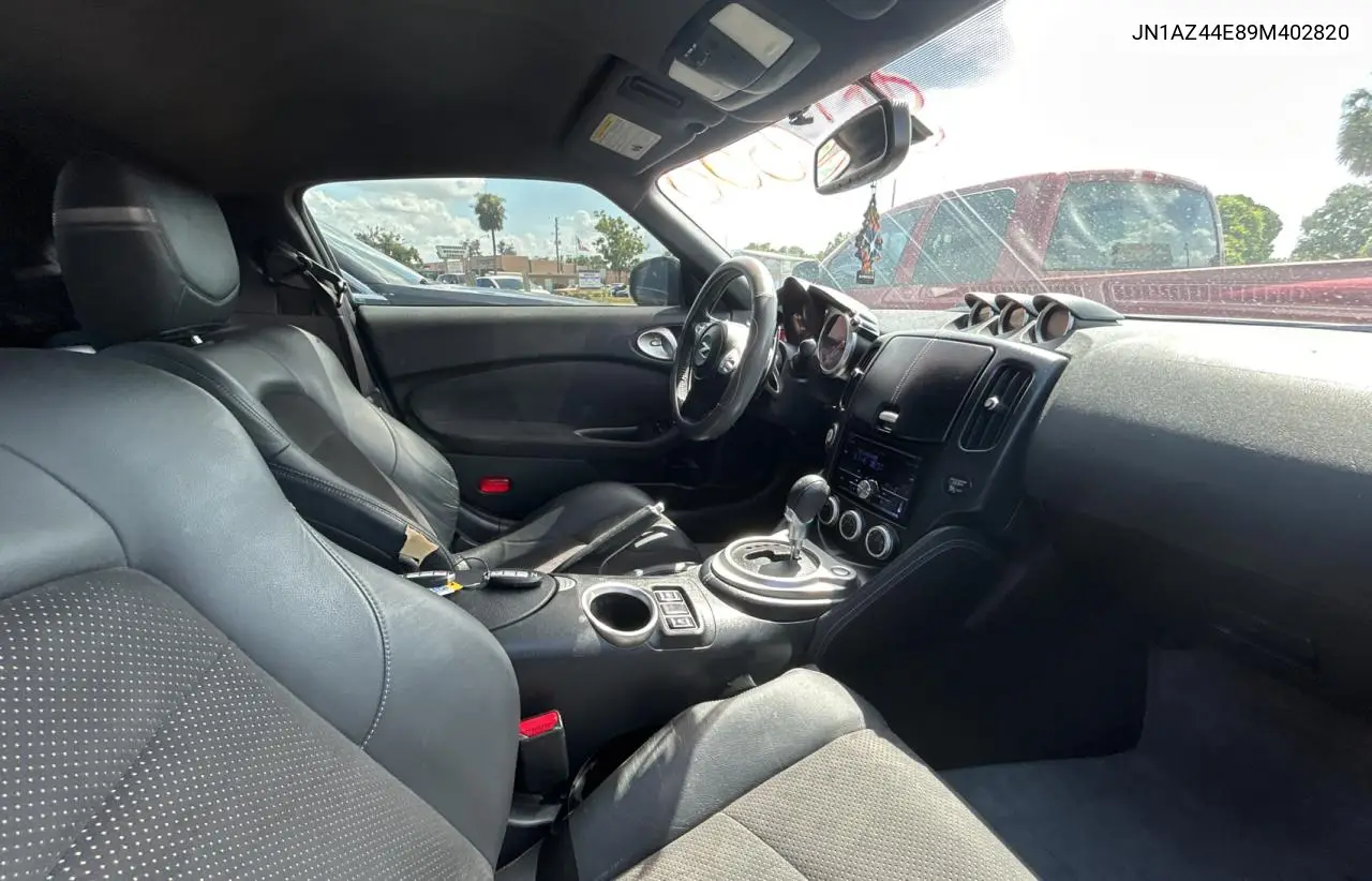 2009 Nissan 370Z VIN: JN1AZ44E89M402820 Lot: 63518065