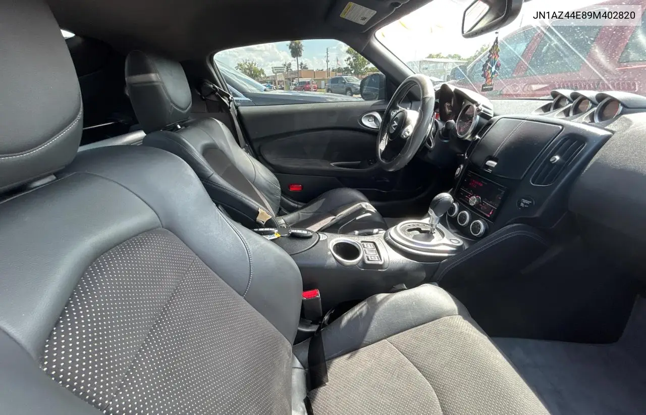 2009 Nissan 370Z VIN: JN1AZ44E89M402820 Lot: 63518065