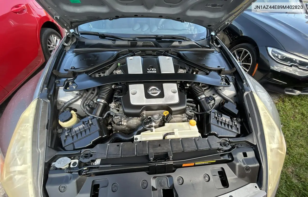 2009 Nissan 370Z VIN: JN1AZ44E89M402820 Lot: 63518065