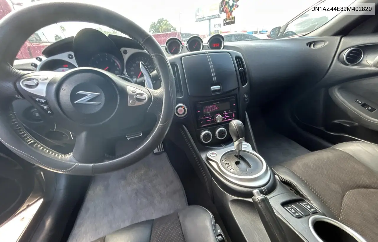 2009 Nissan 370Z VIN: JN1AZ44E89M402820 Lot: 63518065