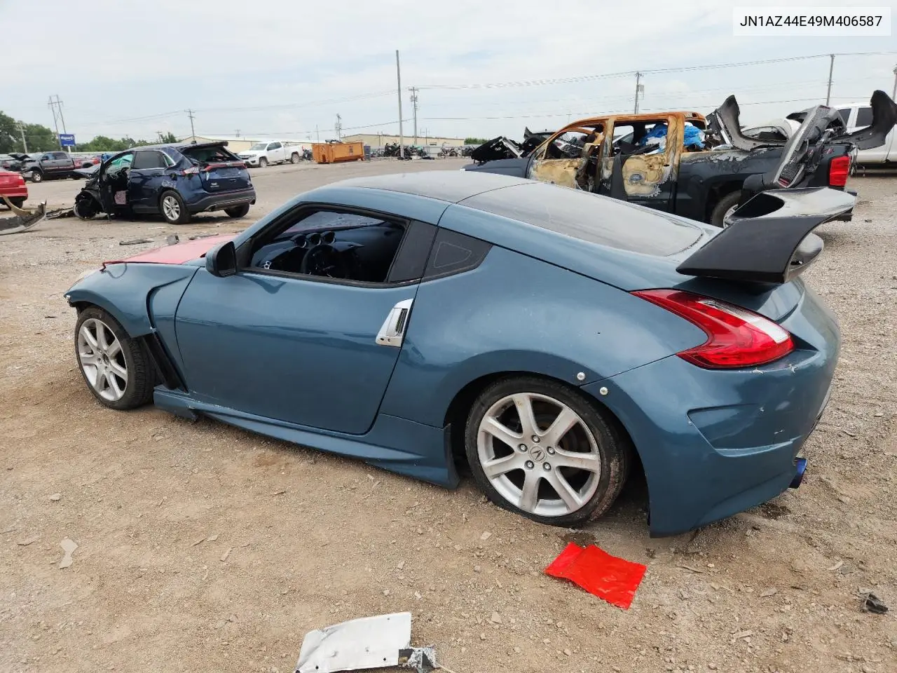 2009 Nissan 370Z VIN: JN1AZ44E49M406587 Lot: 64969785