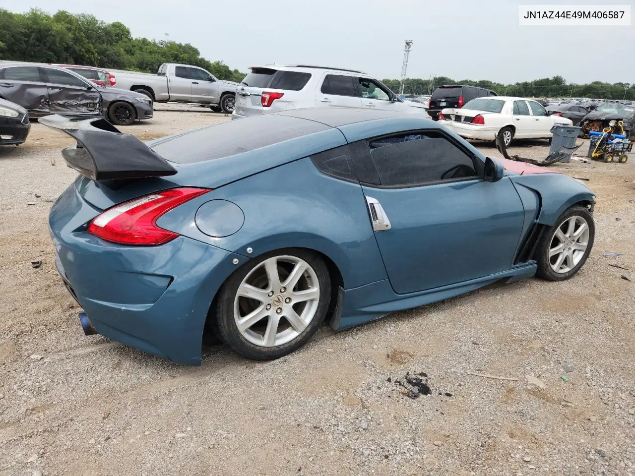 2009 Nissan 370Z VIN: JN1AZ44E49M406587 Lot: 64969785