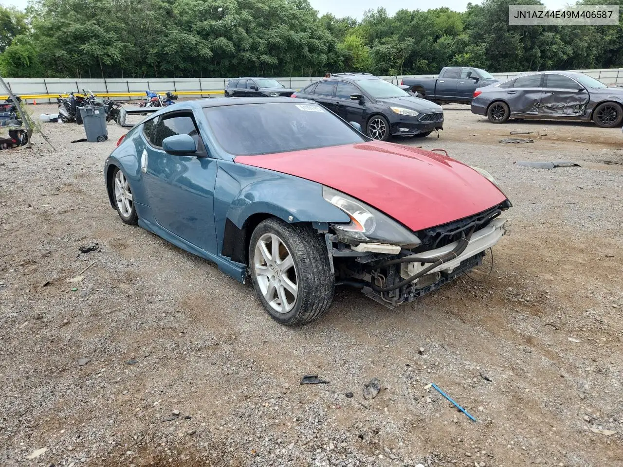 2009 Nissan 370Z VIN: JN1AZ44E49M406587 Lot: 64969785