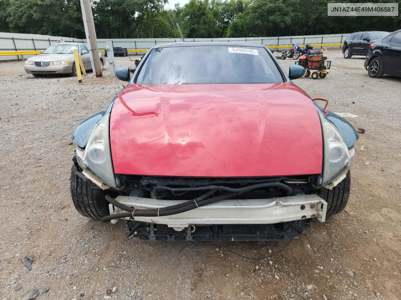 2009 Nissan 370Z VIN: JN1AZ44E49M406587 Lot: 64969785