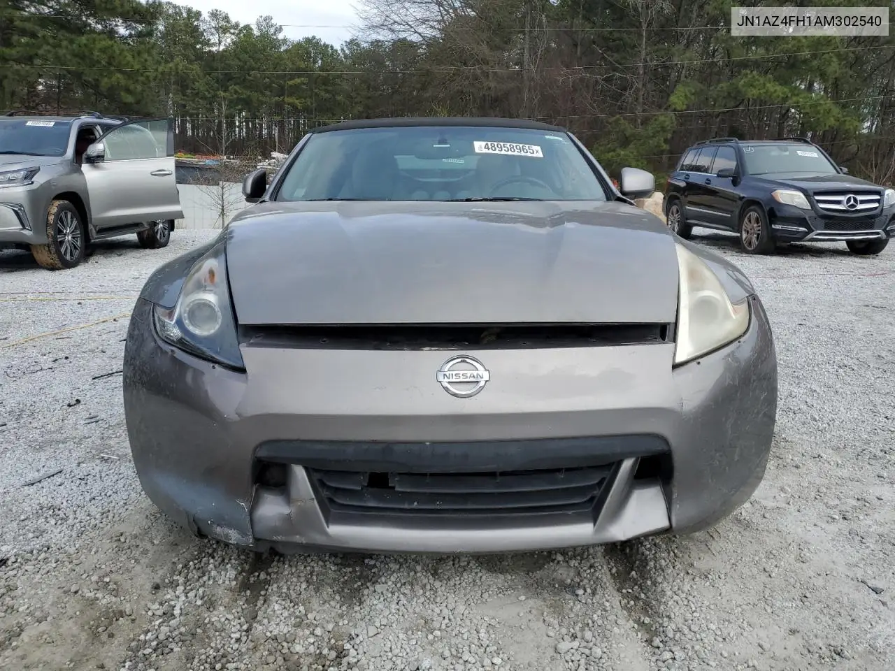2010 Nissan 370Z VIN: JN1AZ4FH1AM302540 Lot: 48958965