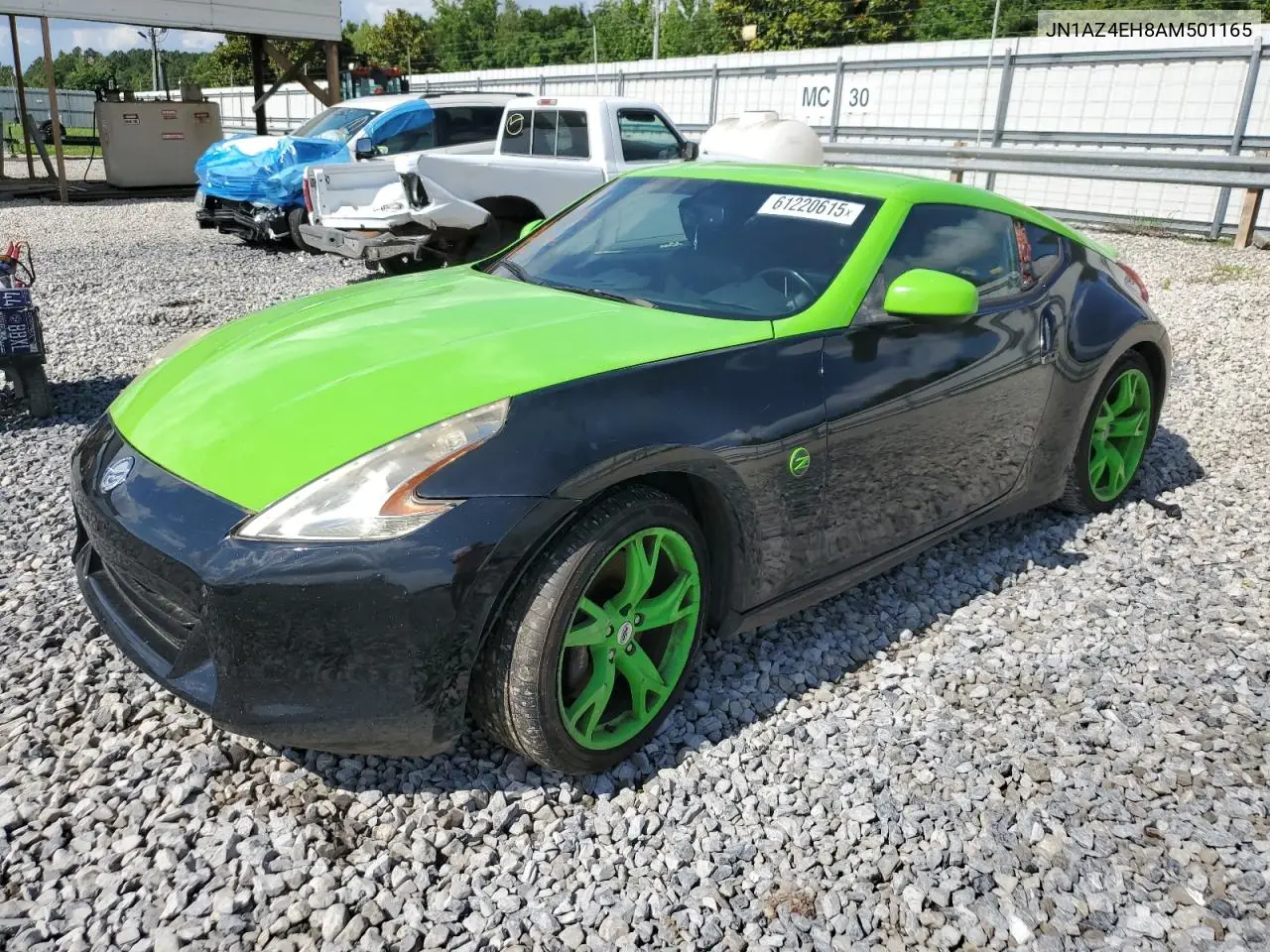 2010 Nissan 370Z VIN: JN1AZ4EH8AM501165 Lot: 61220615