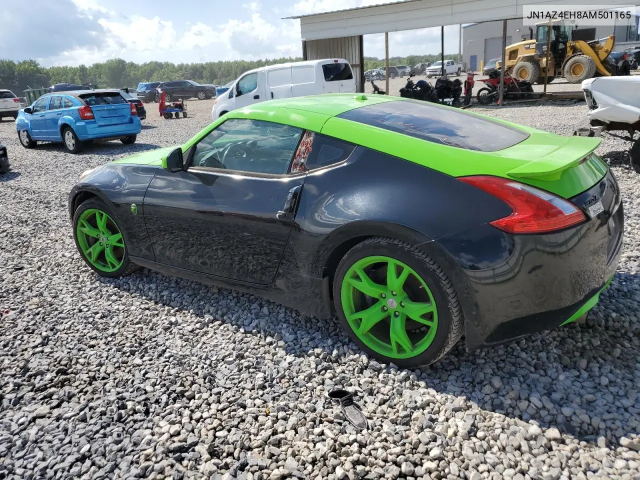 2010 Nissan 370Z VIN: JN1AZ4EH8AM501165 Lot: 61220615