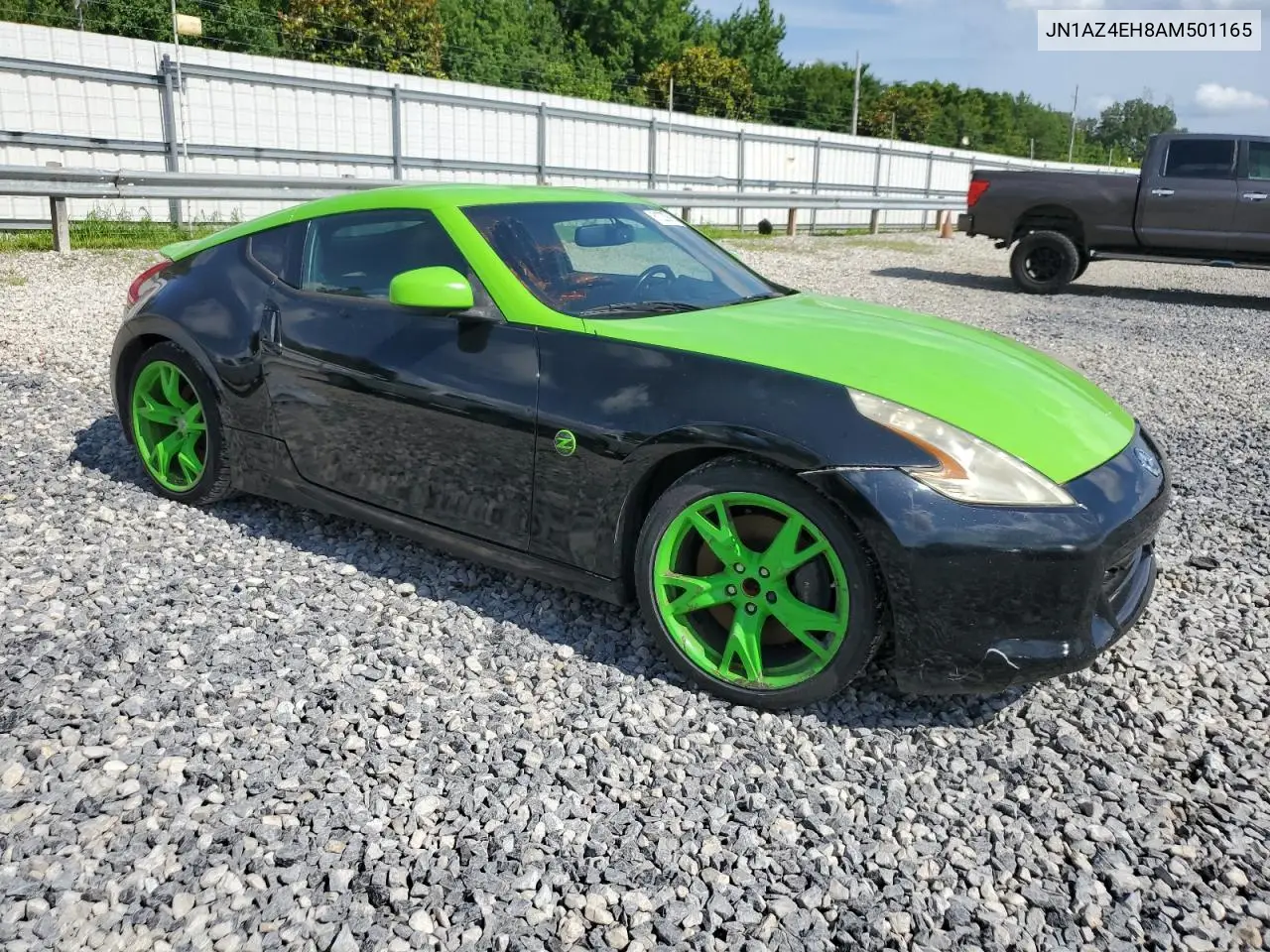 2010 Nissan 370Z VIN: JN1AZ4EH8AM501165 Lot: 61220615